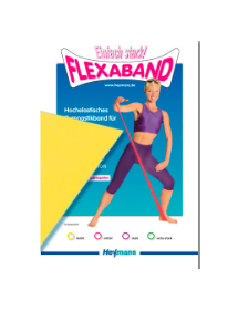 Gymnastikband von Flexaband gelb
