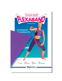 Gymnastikband von Flexaband (stark) violett