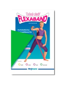 Gymnastikband von Flexaband (extra stark)  grün
