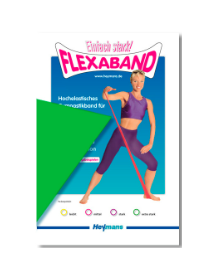 Gymnastikband von Flexaband (extra stark)  grün