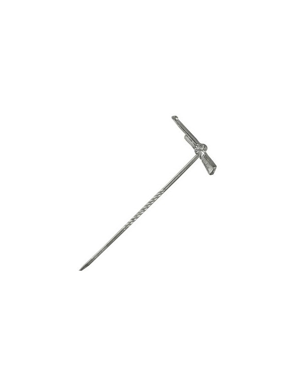 Abzeichen Gewehr klein in silber