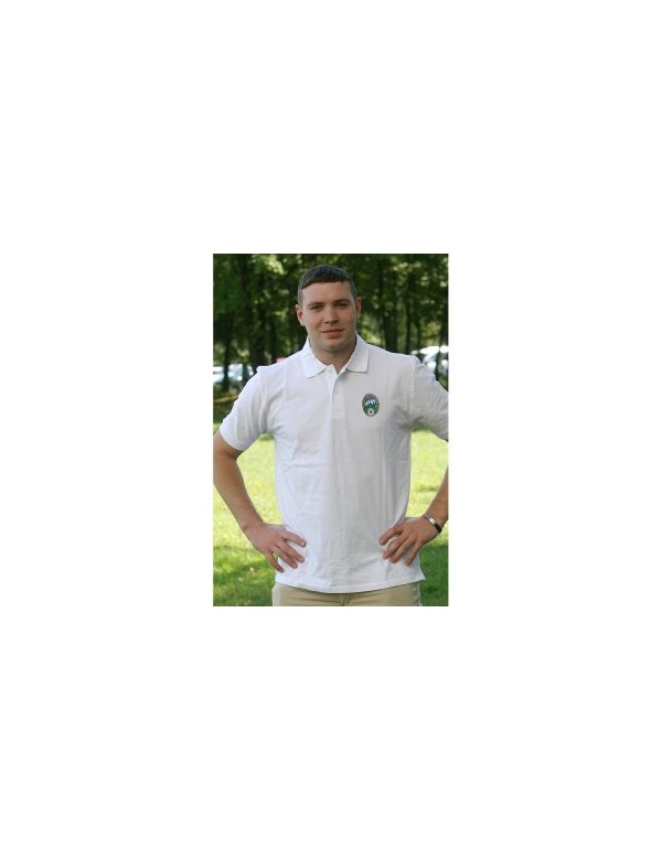 Poloshirt Herren, weiß XL