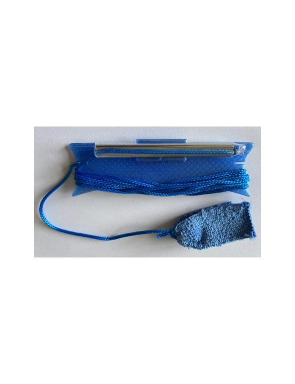 Reinigungsschnurr mit Gewicht für Blasrohre