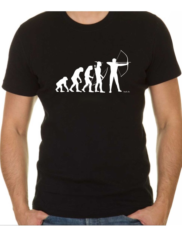 Herren T-Shirt Evolution Bogen