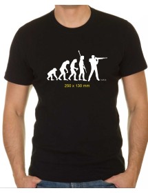  Herren T-Shirt Evolution Gewehr