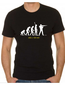  Herren T-Shirt Evolution Gewehr